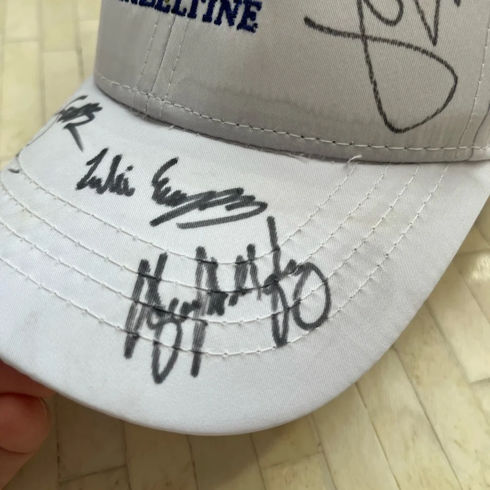 Ryder Cup 2016 Hazeltine Signed Cap Jordan Spieth, Tom Lehmann, etc